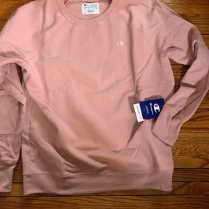 Women’s CHAMPION pink sweatshirt size XL, NWT